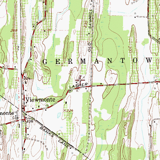Topographic Map of Turkana Farm, NY