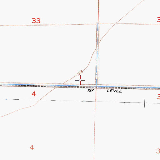 Topographic Map of Lateral B, CA