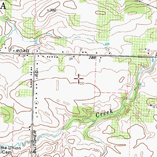 Topographic Map of Zarpentine Farms, NY