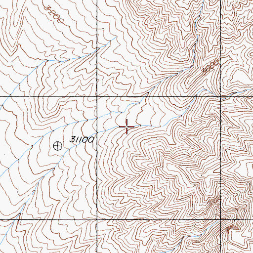 Topographic Map of Nova Canyon, CA