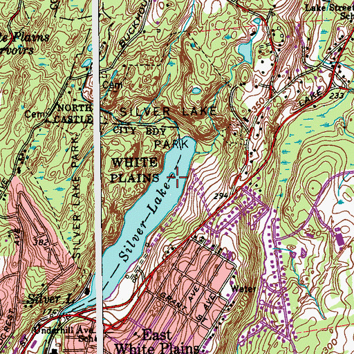 Topographic Map of Goose Island, NY