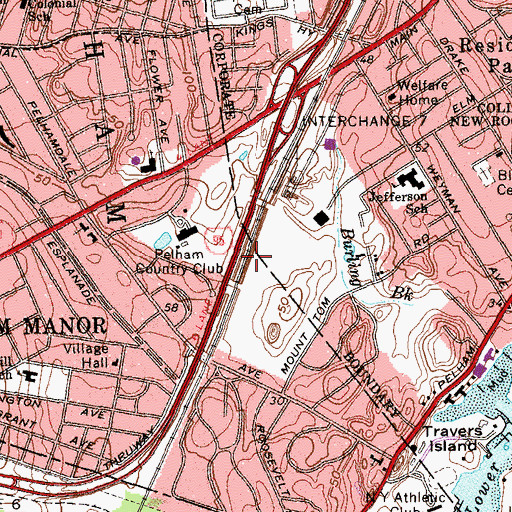 Topographic Map of Great Swamp (historical), NY