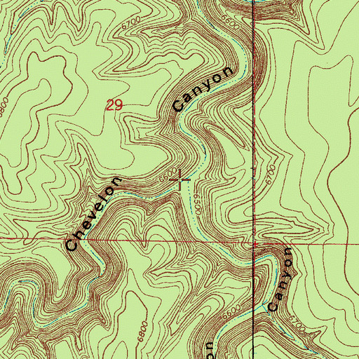 Topographic Map of Alder Creek, AZ