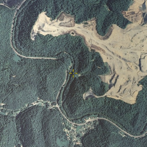 Aerial/Satellite Image of Fish Trap Branch, KY