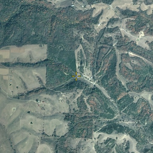 Aerial/Satellite Image of Bear Run, KY