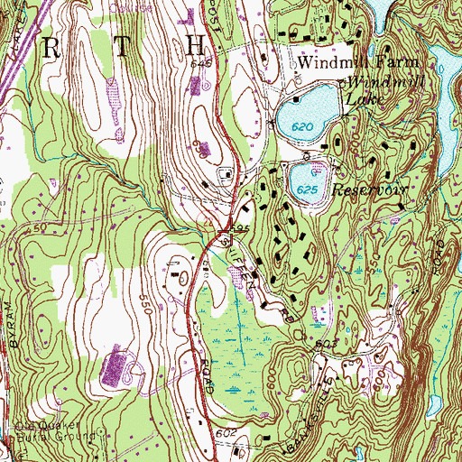 Topographic Map of North Castle, NY