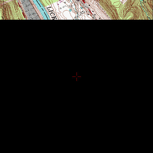 Topographic Map of DeCoursey Railroad Yard (historical), KY