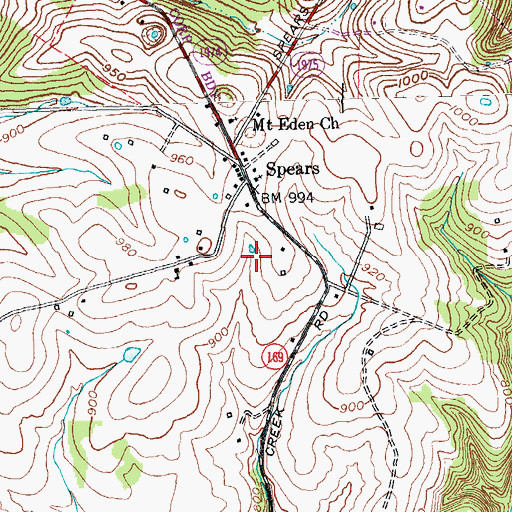 Topographic Map of Distant View Farm (historical), KY