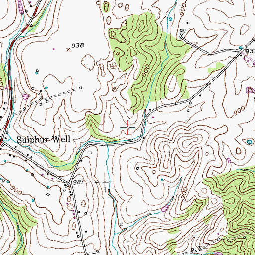 Topographic Map of Floral Hill Farm (historical), KY