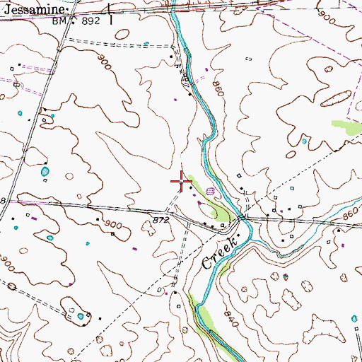 Topographic Map of School Number Twelve (historical), KY