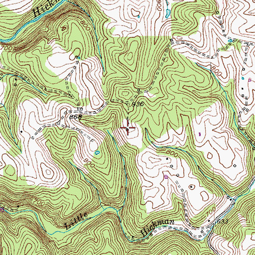 Topographic Map of Fort Bramlett (historical), KY