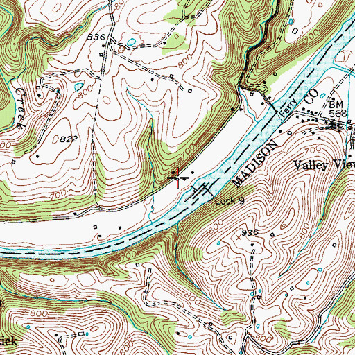 Topographic Map of Riverview Church (historical), KY