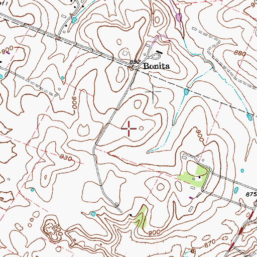 Topographic Map of Vine Hill Farm (historical), KY