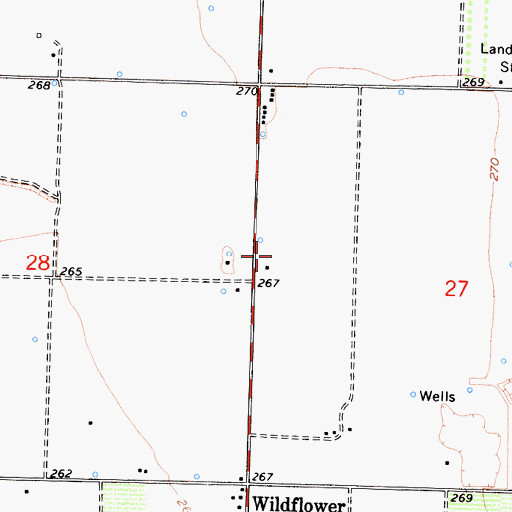 Topographic Map of A-G Sod Farms, CA