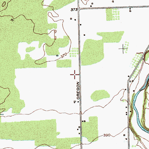 Topographic Map of Rocky Haven Farm, NY