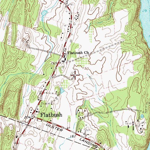 Topographic Map of Grey Mouse Farm, NY