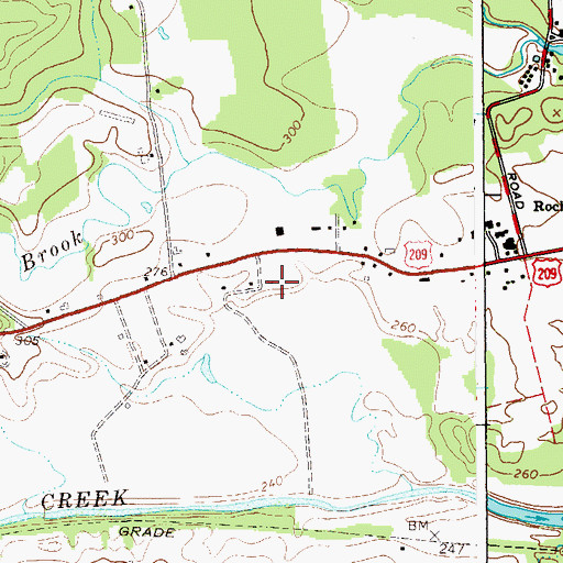 Topographic Map of Kelder's Farm, NY