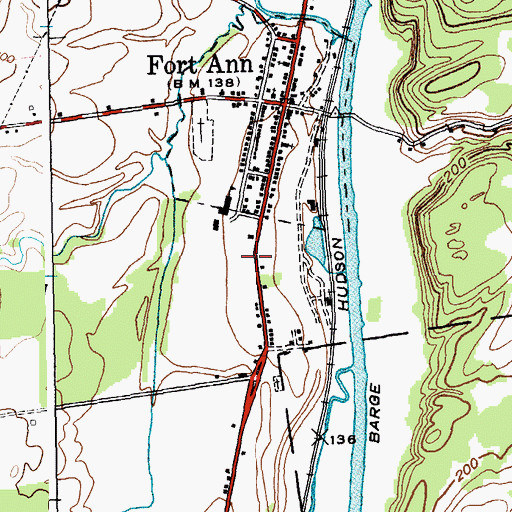 Topographic Map of Green Thumb Nursery, NY