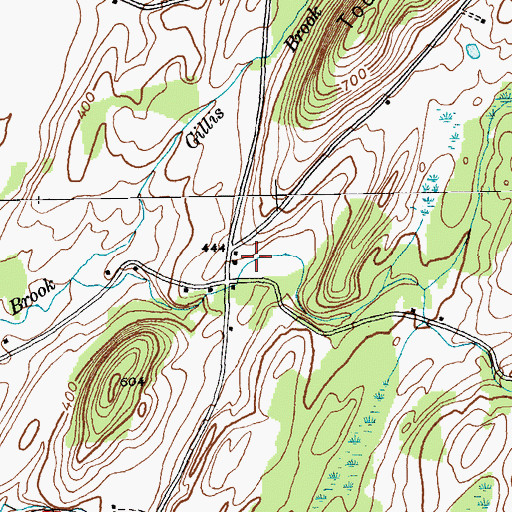 Topographic Map of Highland Maple Farm, NY