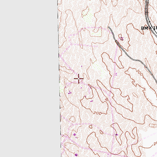 Topographic Map of Space Launch Complex 10, CA