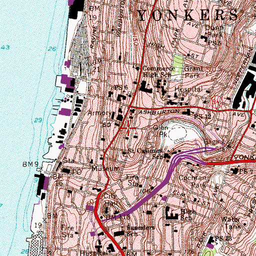 Topographic Map of Pitkin Park, NY