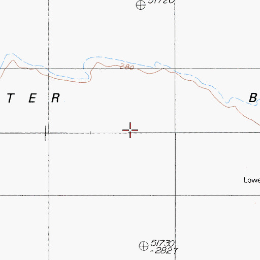 Topographic Map of Badwater Basin, CA