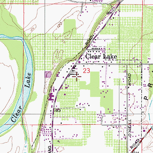 Topographic Map of Optimum Learning Environment Charter School, OR