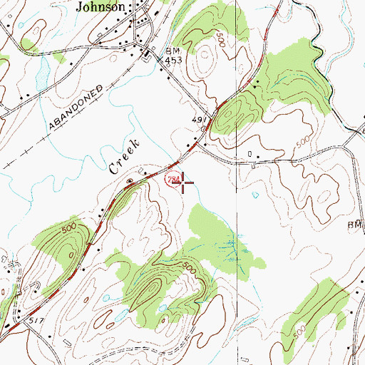 Topographic Map of Sleepy Hills Orchard, NY