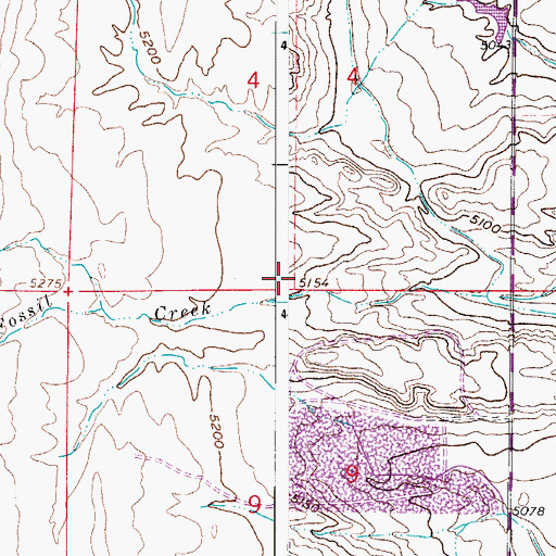 Topographic Map of Cathy Fromme Prairie Natural Area, CO