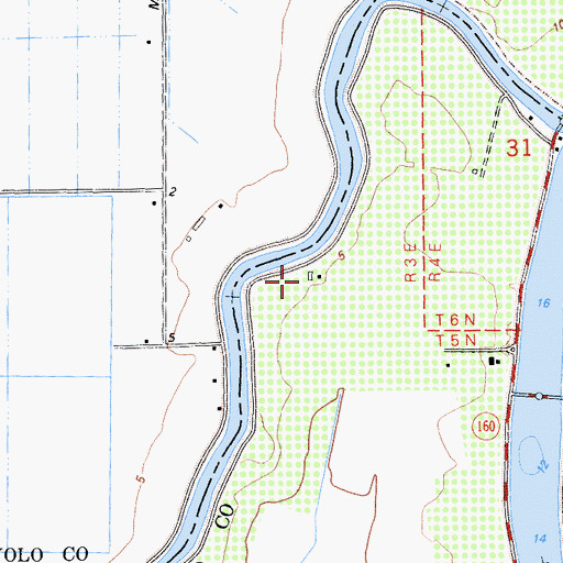 Topographic Map of Morse Landing, CA