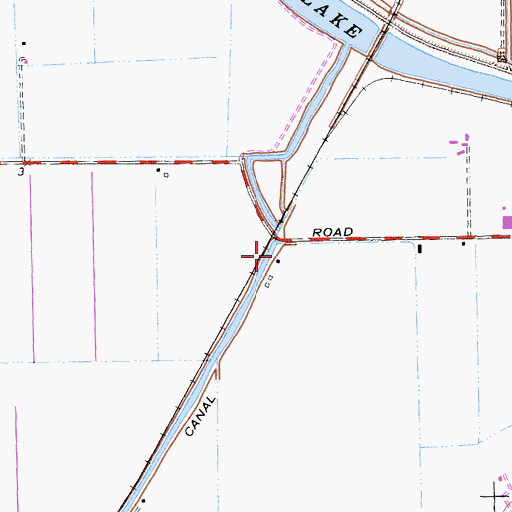 Topographic Map of Willow Point, CA