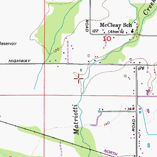 Topographic Map of Owl Creek, WA