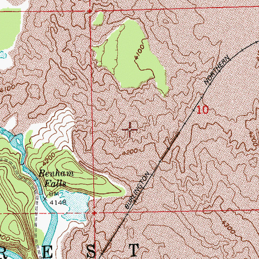 Topographic Map of Woodlands Golf Course, OR
