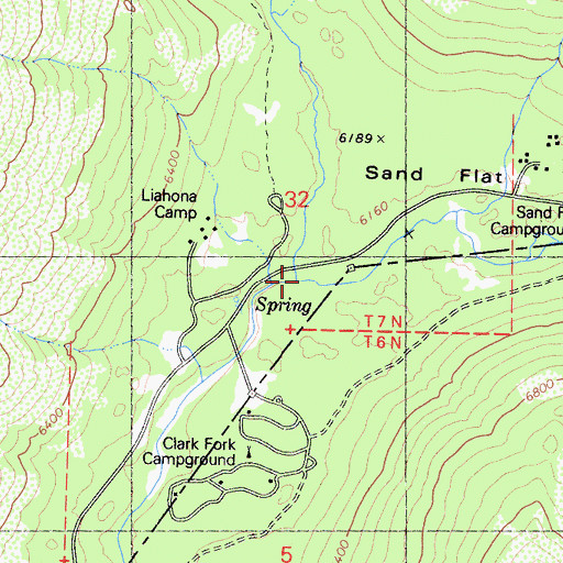 Topographic Map of Arnot Creek, CA