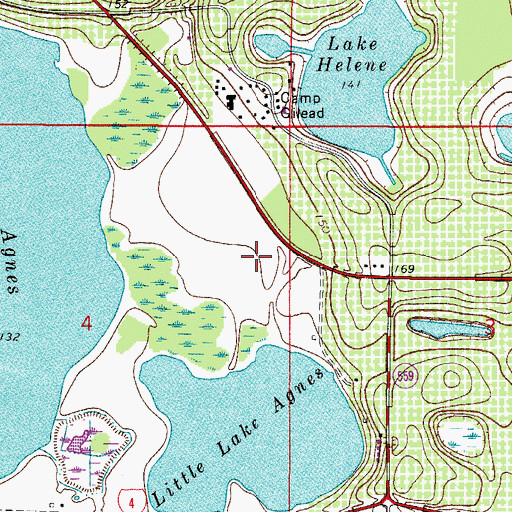 Topographic Map of Fantasy of Flight, FL