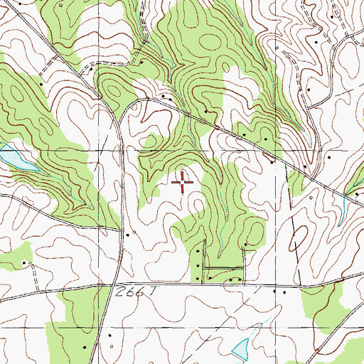 Topographic Map of Cedar Ridge Farm, SC