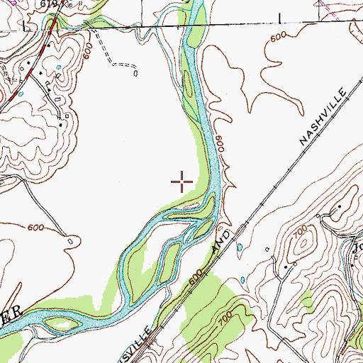 Topographic Map of Fork Lick (historical), KY