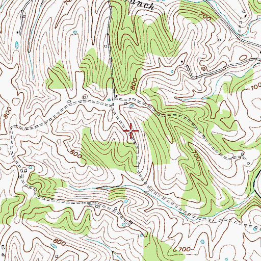 Topographic Map of Thompson School (historical), KY