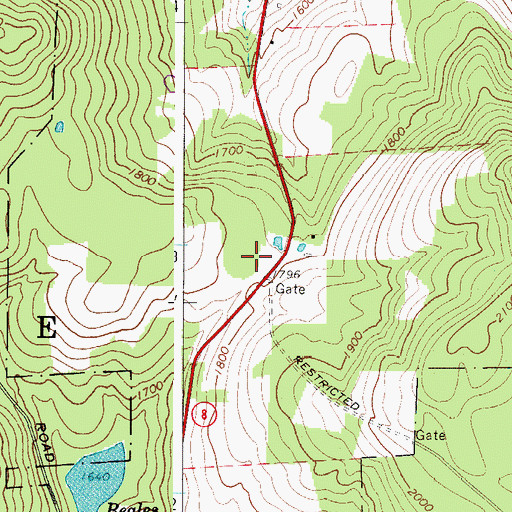 Topographic Map of Masonville Quarry, NY