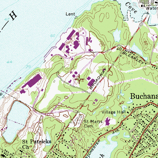 Topographic Map of Washington Hill, NY