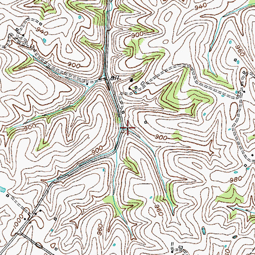 Topographic Map of Sycamore School (historical), KY