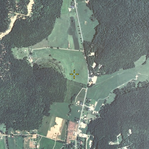 Aerial/Satellite Image of Caney Gap, KY