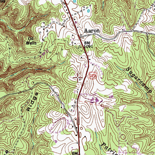 Topographic Map of Beech Corner School (historical), KY