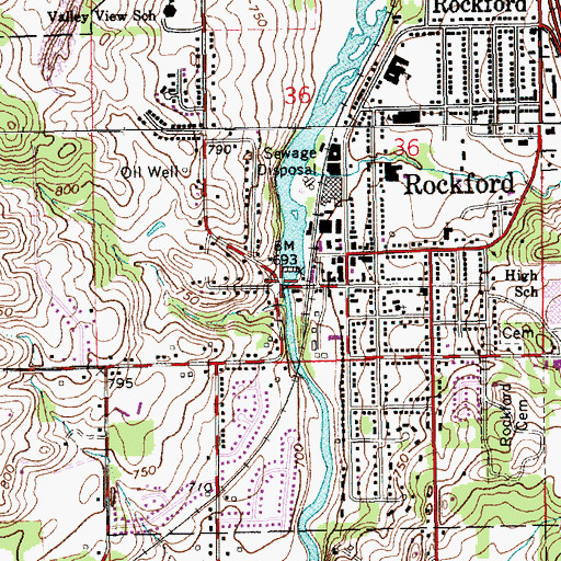 Topographic Map of Peppler Park, MI