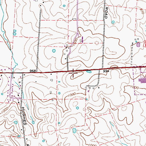 Topographic Map of West End Church (historical), KY