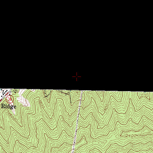 Topographic Map of Cote Bottom, KY