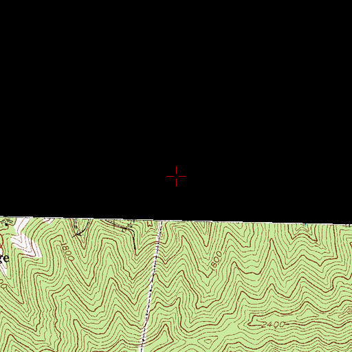 Topographic Map of Cote Railroad Station (historical), KY