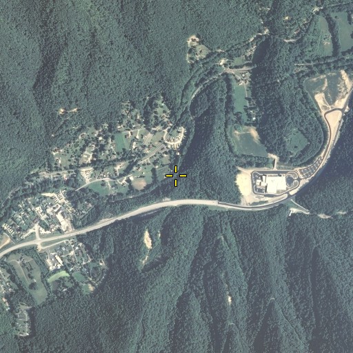 Aerial/Satellite Image of Gap Branch, KY