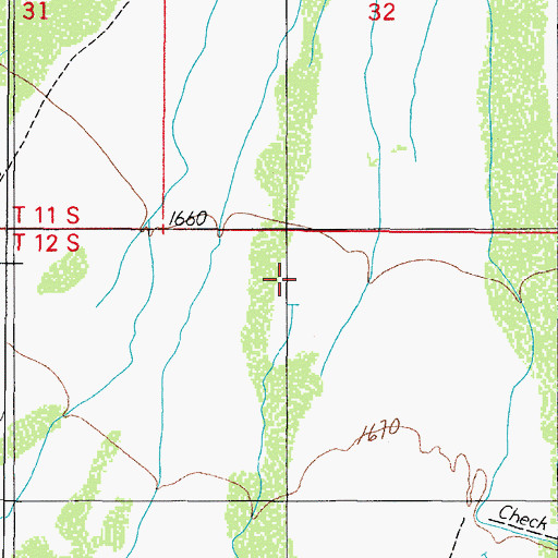 Topographic Map of Anegam Wash, AZ
