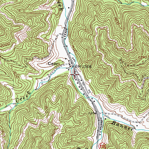 Topographic Map of Lisle Railroad Station (historical), KY